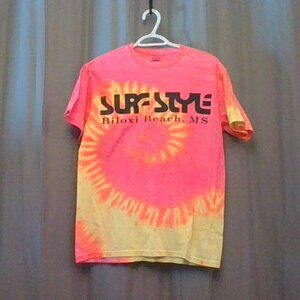 Surf Style Tie Die Shirt